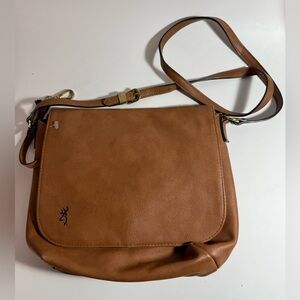 Browning Concealed Carry Leather Crossbody Bag